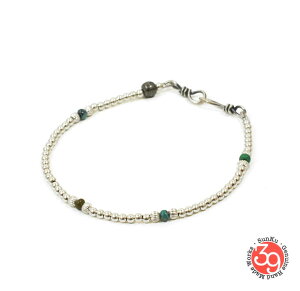 Sunku/39/TNSK-119 Small Beads Braceletr[YuXbgBracelet/uXbgSilver925/Vo[^[RCY/TurquoiseAeB[N/ANZT[