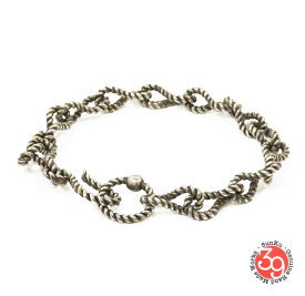 Sunku/39/サンクSK-063 Handmade Twisted Chain Braceletブレスレット/BraceletSilver925/シルバーアンティークメンズ/レディースアクセサリー【あす楽対応】
