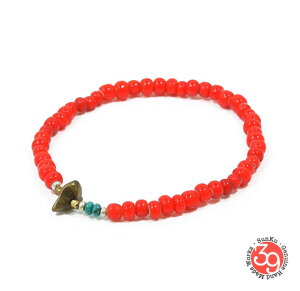 Sunku/39TNSK-077 White Heart Beads Anklet (L Beads) AeB[Nr[YANbgAnklet/ANbgSilver925/Vo[/BRASS/^JAeB[N/Turquoise/^[RCYY/fB[XANZT[