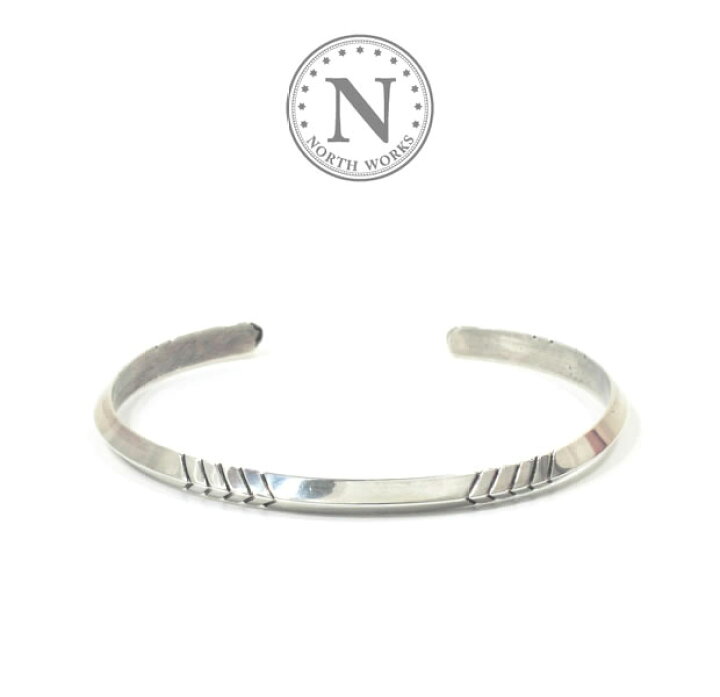 楽天市場】ノースワークス NORTH WORKS W-216 Triangle Bangle Silver 