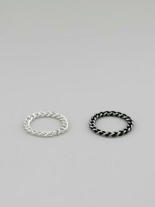 UNKNOWN. �A���m�E�� U030 " CHAIN " S RING / SILVER �V���o�[ �`�F�[�� �����O�V���v�� normcore �m�[���R�A