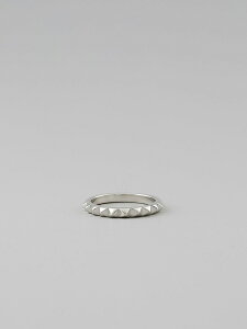 UNKNOWN. �A���m�E�� U516  STUDS2  RING / SILVER �V���o�[ �X�^�b�Y �����O�V���v�� �����Y ���f�B�[�X