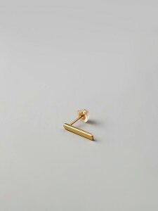 UNKNOWN. �A���m�E�� U318  VERTICAL  PIERCE / K10GOLD 10�� �S�[���h �s�A�X�V���v�� ���f�B�[�X �����Y