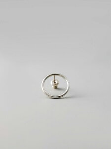 UNKNOWN. �A���m�E�� U322  THIN CIRCLE  PIERCE / SILVER �V���o�[ �T�[�N�� �s�A�X�~ �� �V���v�� �����Y ���f�B�[�X