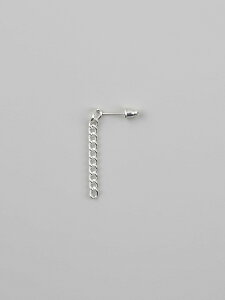 UNKNOWN. �A���m�E�� U327  CHAIN3  PIERCE / SILVER �V���o�[ �`�F�[�� �s�A�XChain �약 �L�w�C �`�F�[�� �����Y ���f�B�[�X
