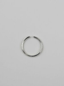 UNKNOWN. �A���m�E�� U406 NORM/2mm/L  / SILVER �V���o�[ �s�A�X�@�C���[�J�t�V���v�� normcore �m�[���R�A