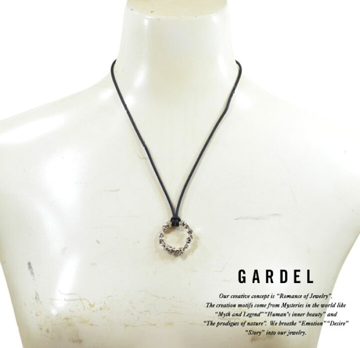 楽天市場】GARDEL ガーデルgdp078BLITZ SKULL NECKLACESKULL/スカル  