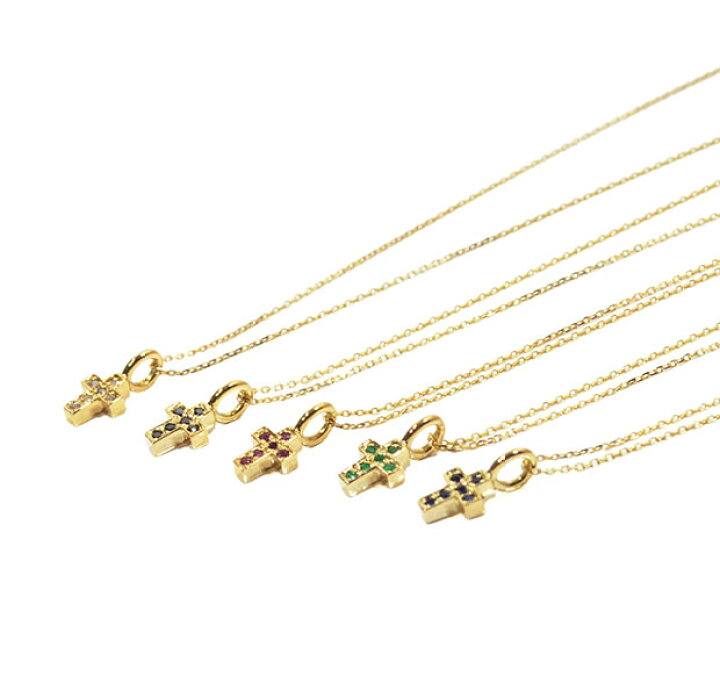 楽天市場】GARDEL ガーデル GDP-047 diamond FAIRY CROSS NECKLACE K18 