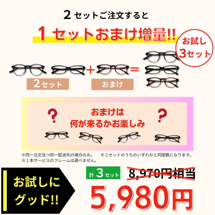 楽天市場】【2セット注文で1セットおまけ】 老眼鏡 メガネ めがね 眼鏡 
