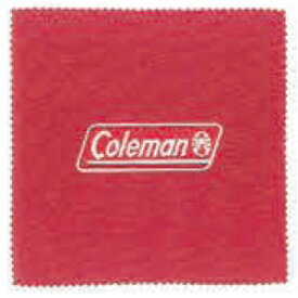 コールマン　クリーニングクロス　CCE01-2　レッド　超極細繊維メガネ拭き　15cm