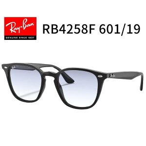 RayBan ���C�o���yRB4258F 601/19�z�y���������z �T���O���X 52�T�C�Y �X�N�G�A �|���b�V�� �u���b�N �u�����h �y�������K�i�z