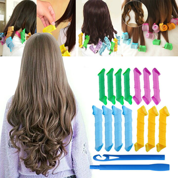 楽天市場 寝グセカールヘア 送料無料 巻き髪 パーマ ヘアアイロン ドライヤー カールアイロン ホットカーラー 寝癖 髪の毛 Eye Love