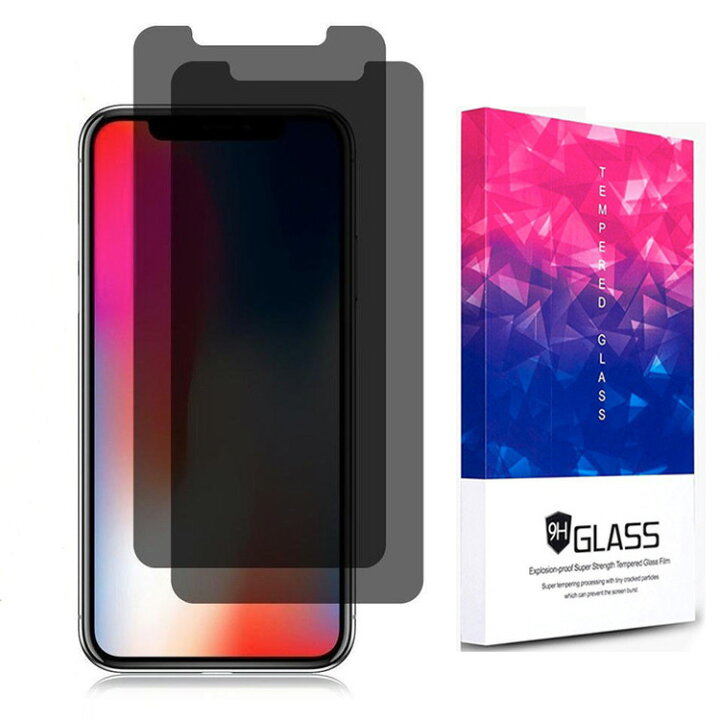 楽天市場】iPhone スマホプライバシーガラスフィルム 1枚入り（送料 