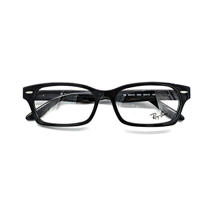 レイバン 老眼鏡 RX5344D 2000 アジアンフィット 黒縁 黒 めがね 眼鏡 度付き 紫外線 UVカット ブルーライトカット メガネ  プレゼント ギフト RayBan メガネ補聴器の専門店 アイニード