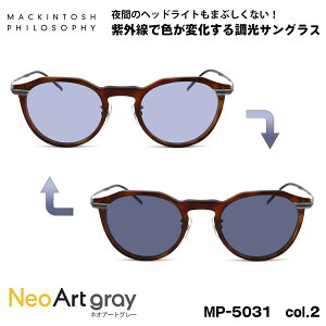 ���� �T���O���X �l�I�A�[�g MP-5031 col.2 47mm �}�b�L���g�b�V�� �t�B���\�t�B�[ MACKINTOSH PHILOSOPHY UV�J�b�g