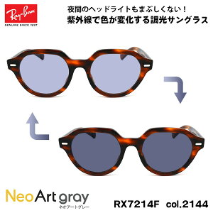 Co  TOX lIA[g RX7214F (RB7214F) 2144 51mm Ray-Ban GINA W[i AWAtBbg UVJbg ԉ^]\