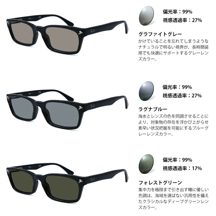 楽天市場】レイバン 偏光 サングラス RARTS RX5017A (RB5017A) 2000 