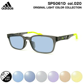 アディダス サングラス ライトカラー SP5061D (SP5061D/V) col.020 53mm adidas アジアンフィット 国内正規品 UVカット メンズ レディース