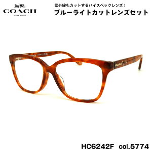 R[` ɒB _eKl HC6242F col.5774 56mm COACH AWAtBbg UVJbg u[CgJbg Ki