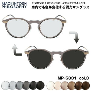 �������� �T���O���X MP-5031 col.3 47mm �}�b�L���g�b�V���t�B���\�t�B�[ MACKINTOSH PHILOSOPHY �A�[�gEX UV�J�b�g �����Y ���f�B�[�X