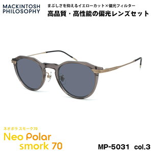 �Ό� �T���O���X �l�I�|�� MP-5031 col.3 47mm �}�b�L���g�b�V���t�B���\�t�B�[ MACKINTOSH PHILOSOPHY �l�I�R���g���X�g�Ό� �X���[�N70 UV�J�b�g