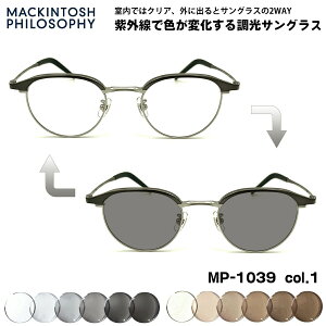 ���� �T���O���X MP-1039 col.1 48mm �}�b�L���g�b�V�� �t�B���\�t�B�[ MACKINTOSH PHILOSOPHY UV�J�b�g