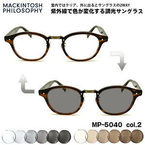 ���� �T���O���X MP-5040 col.2 47mm �}�b�L���g�b�V�� �t�B���\�t�B�[ MACKINTOSH PHILOSOPHY UV�J�b�g