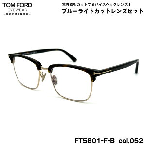 gtH[h _eKl FT5801FB (TF5801FB) col.052 56mm TOM FORD AWAtBbg Ki UVJbg u[CgJbg