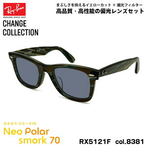 Co `FW Ό TOX lI| RX5121F (RB5121F) 8381 50mm Ray-Ban CHANGE WAYFARER EFCt@[[ AWAtBbg X[N70 UVJbg