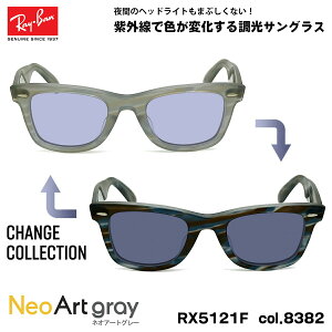 Co `FW  TOX lIA[g Ray-Ban RX5121F (RB5121F) 8382 50mm CHANGE WAYFARER EFCt@[[ AWAtBbg UVJbg