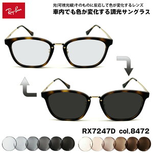 ���C�o�� �������� �T���O���X RX7247D (RB7247D) 8472 51mm Ray-Ban �A�W�A���t�B�b�g �A�[�gEX UV�J�b�g