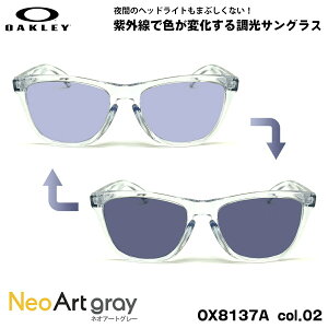 �I�[�N���[ ���� �T���O���X �l�I�A�[�g OX8137A 02 54mm OAKLEY Frogskins RX (A) �t���b�O�X�L�� ���[�u���b�W�t�B�b�g UV�J�b�g
