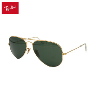 ���C�o�� �T���O���X �A�r�G�[�^�[ ���[�W���^�� RB3025 W3400 Ray-Ban AVIATOR LARGE METAL 58mm �g�b�v�K�� ���p���f��