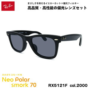 ���C�o�� �Ό� �T���O���X �l�I�|�� RX5121F (RB5121F) 2000 50mm Ray-Ban WAYFARER �E�F�C�t�@�[���[ �A�W�A���t�B�b�g �X���[�N70 UV�J�b�g