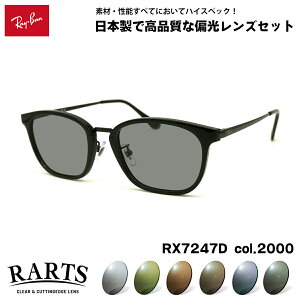 ���C�o�� �Ό� �T���O���X RX7247D (RB7247D) 2000 51mm Ray-Ban �A�W�A���t�B�b�g RARTS �A�[�c UV�J�b�g