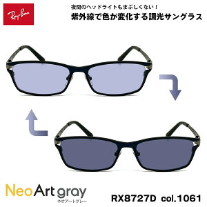 ���C�o�� ���� �T���O���X �l�I�A�[�g Ray-Ban RX8727D (RB8727D) 1061 54mm �A�W�A���t�B�b�g �A�W�A���f��