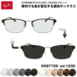 ���C�o�� �������� �T���O���X RX8772D (RB8772D) 1235 54mm Ray-Ban �A�W�A���f�� �A�[�gEX UV�J�b�g