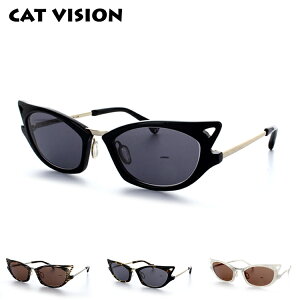 【送料無料】 D-for キャットビジョン CAT VISION DF 0001 サングラス 猫メガネ 猫眼鏡 ネコメガネ ネコ眼鏡 猫めがね 鼻パッド 正規品