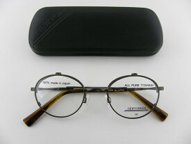 ムロツヨシさん着用メガネ NEWYORKER 6235-BA1 メガネ 跳ね上げ ブラウン 便利 ニューヨーカー ボストン フリップアップ 高級 品質 新品 ケース付眼鏡めがねアンティーク日本製 正規品