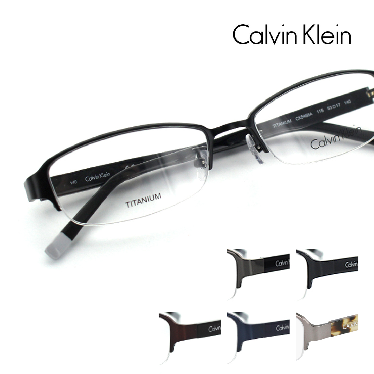 楽天市場】カルバンクライン メガネフレーム Calvin Klein CK-5466A