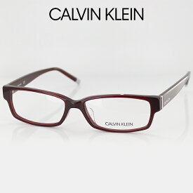 カルバンクライン メガネフレーム CK-6004A 607 54サイズ スクエア レッド ユニセックス 男女兼用 Calvin Klein 眼鏡フレーム めがねフレーム 度付き対応可 送料無料【国内正規品】