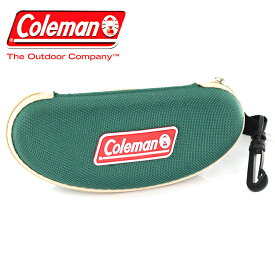 コールマン サングラスケース グリーン CO 07-1 Coleman アウトドア 小物 キャンプ ゴーグル メガネケース 2WAY 大きめ ベルト通し