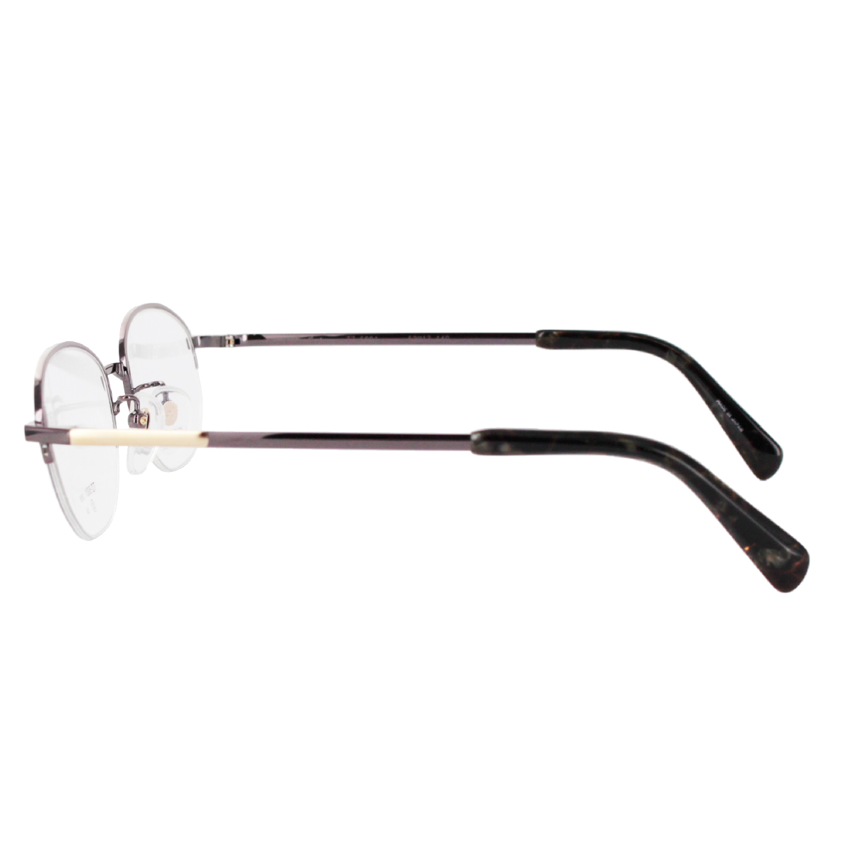 Clover 手造り眼鏡 鐡三］ メガネフレーム TZ5004-2-52 サイズ52