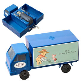 【お買い物マラソンP10倍】 ディズニー エクル フルネスライフ ツールトラック くまのプーさん | Disney Pooh 工具セット ドライバーセット ツールキット トラック型 車 かわいい おもちゃ風 インテリア 便利 おしゃれ DIY 家具組み立て