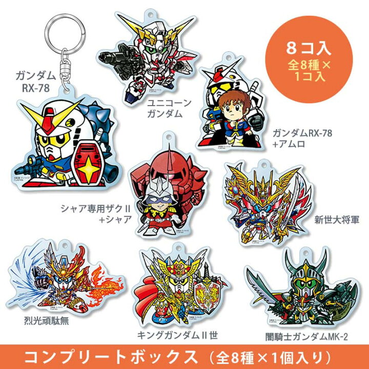 楽天市場 Sdガンダム アクリルキーホルダー Vol 3 セット 全8種x1個入 コンプリートbox アイアップ公式ショップ Paldepa 楽天市場 Sdガンダム アクリルキーホルダー Vol 3 セット 全8種x1個入 コンプリートbox アイアップ公式ショップ Paldepa