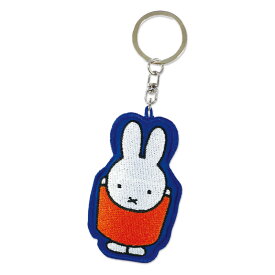【お買い物マラソンP10倍】 ミッフィー 刺繍 マスコット キーチェーン | miffy ディックブルーナ メラニー ダーン ボリス バーバラ ポピー グランティ キーホルダー キーチェーン キャラクター 雑貨 アイアップ プレゼント
