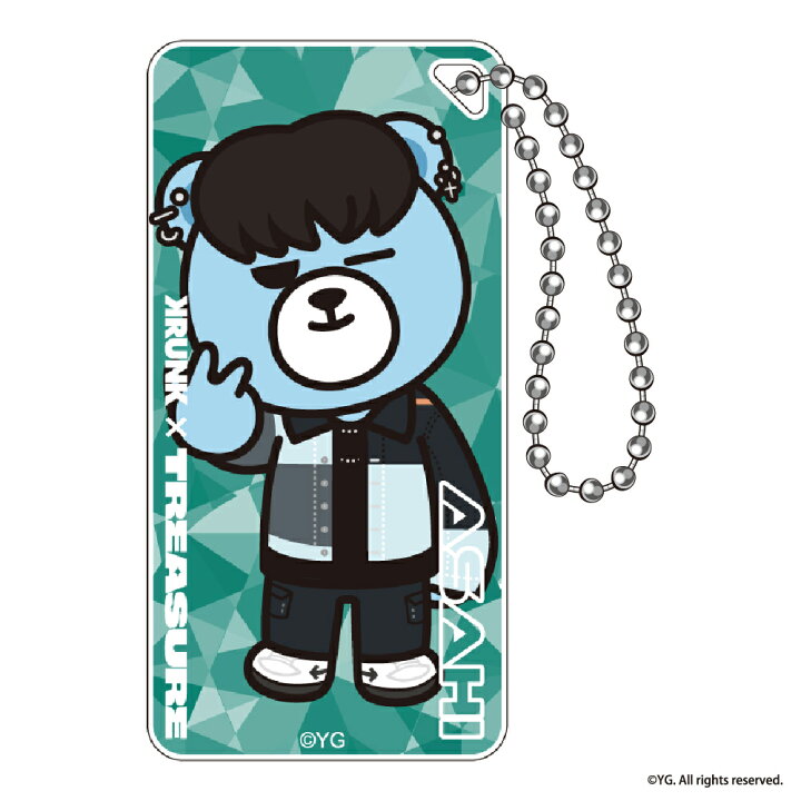 楽天市場】KRUNK×TREASURE ドミテリアキーチェーン【ポスト投函発送 