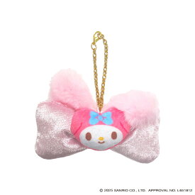 【スーパーSALE半額 50％OFF】サンリオキャラクターズ ふわみみリボンバッグチャーム ｜ サンリオ ハローキティ シナモロール ポムポムプリン ハンギョドン マイメロ クロミ キーホルダー バッグチャーム チャーム