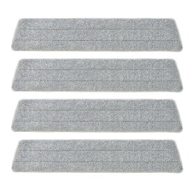 【送料無料】 Eyliden モップ クロス フローリング フロア フロアモップ 掃除ワイパー 回転モップ マイクロモップ 取替えクロス 交換パッド ぞうきん スペアモップ スコッチブライト 水拭き 乾拭き 掃除 4枚セット 取替用 雑巾 パッド 床