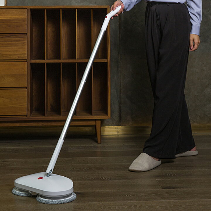 楽天市場】【送料無料】 CLEANHOME 電動モップ 自動洗浄機能 回転 